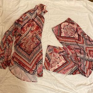 Victoria secret satin pj set